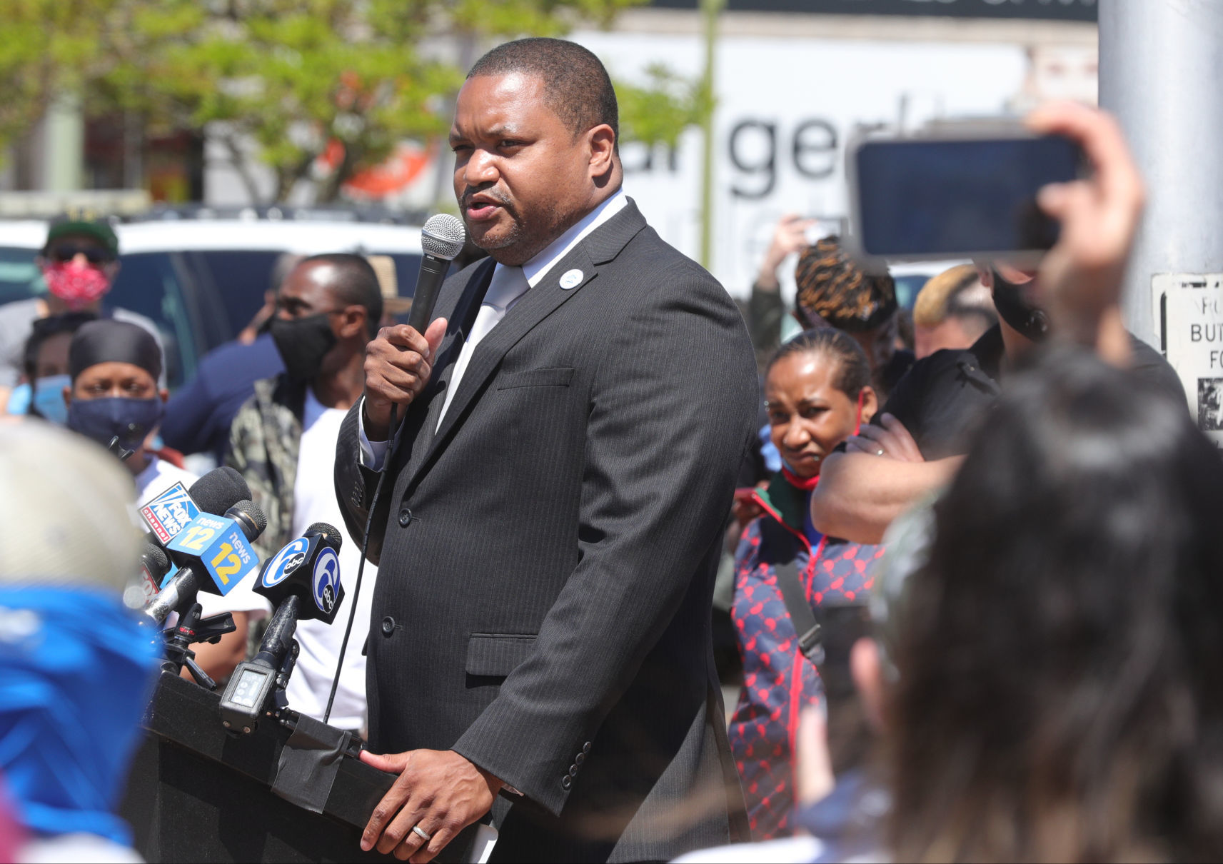 Atlantic City Mayor Marty Small Sr. Protest